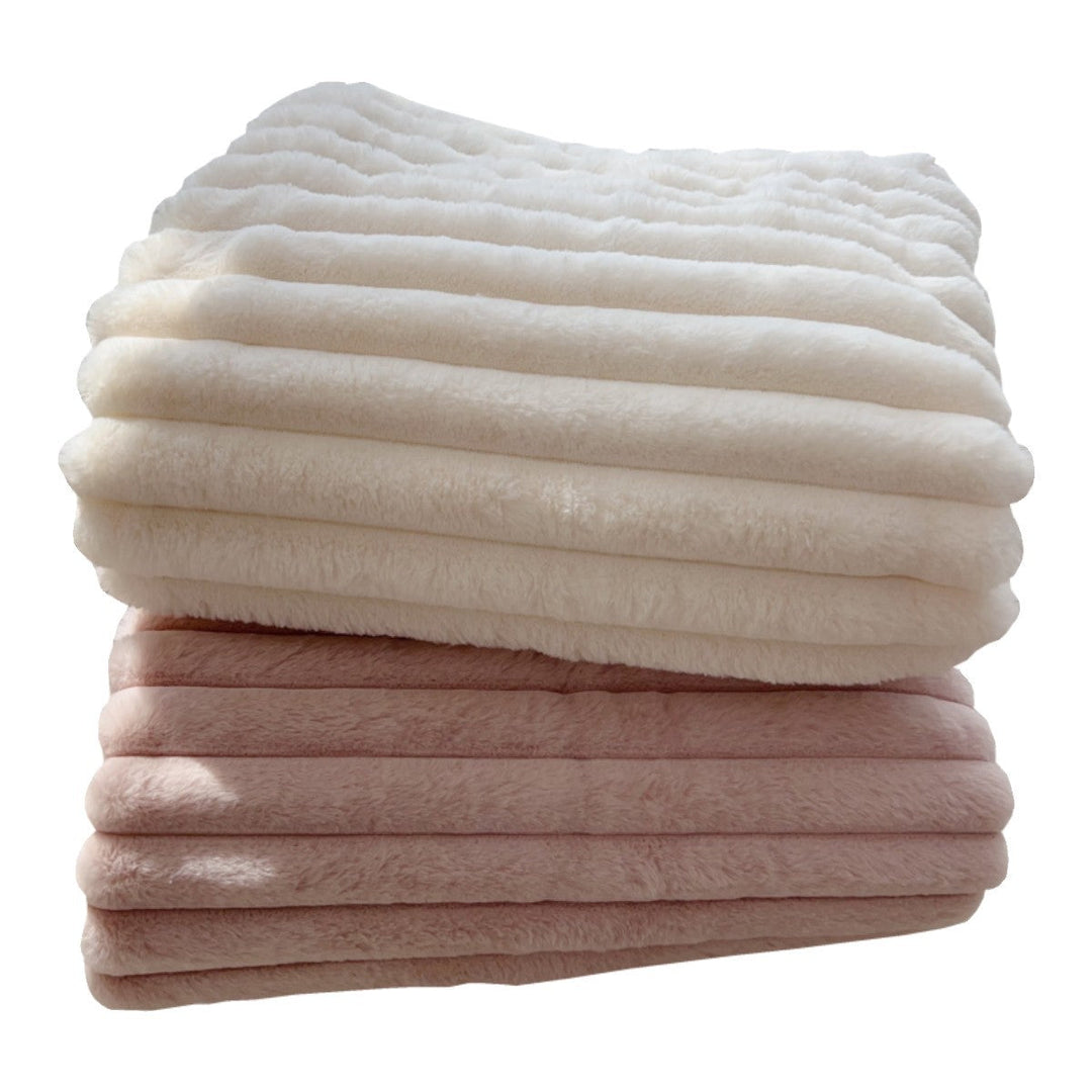 Women Super Soft Plush Blanket with 3D Structure Kalsten