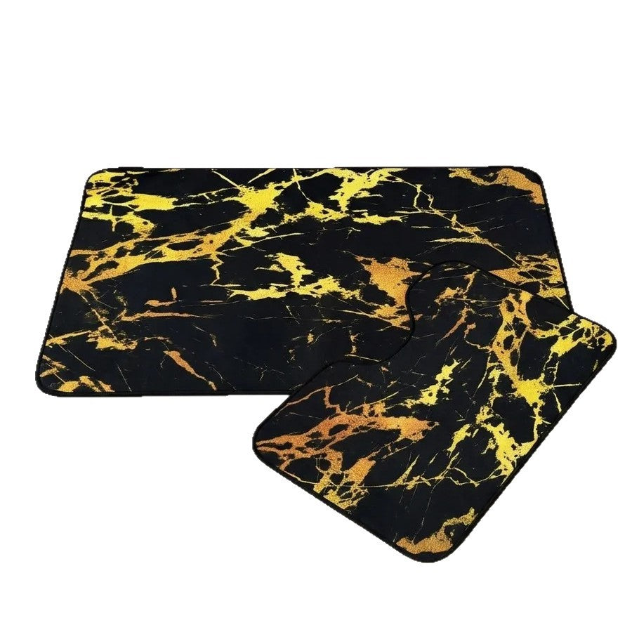 Soft and Absorbent Bathroom Mat Set Kalsten