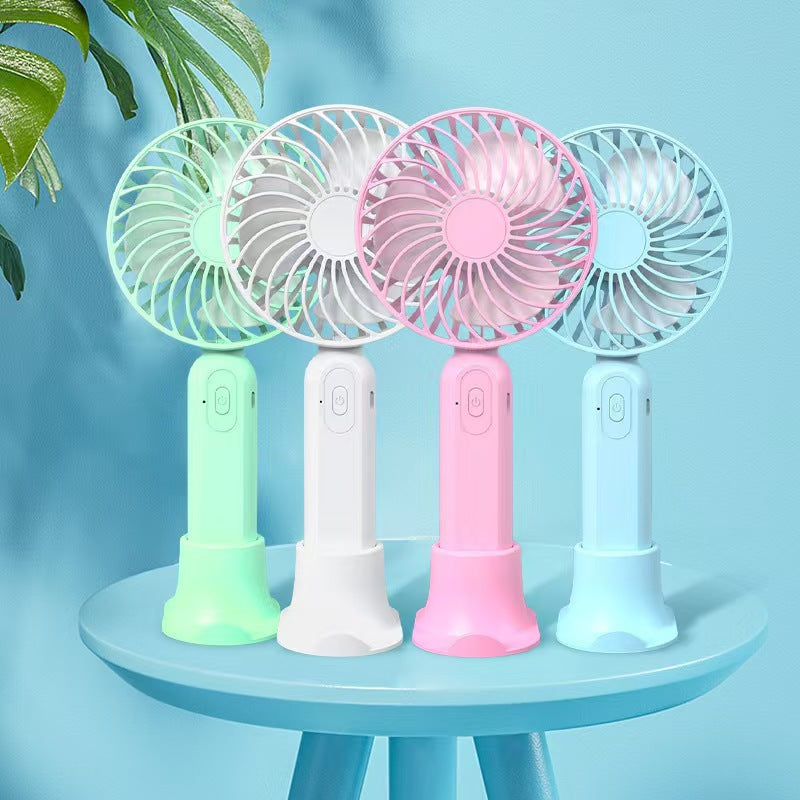 Cooling hands-free wearable neck fan with brushless motors and USB-C rechargeable Kalsten