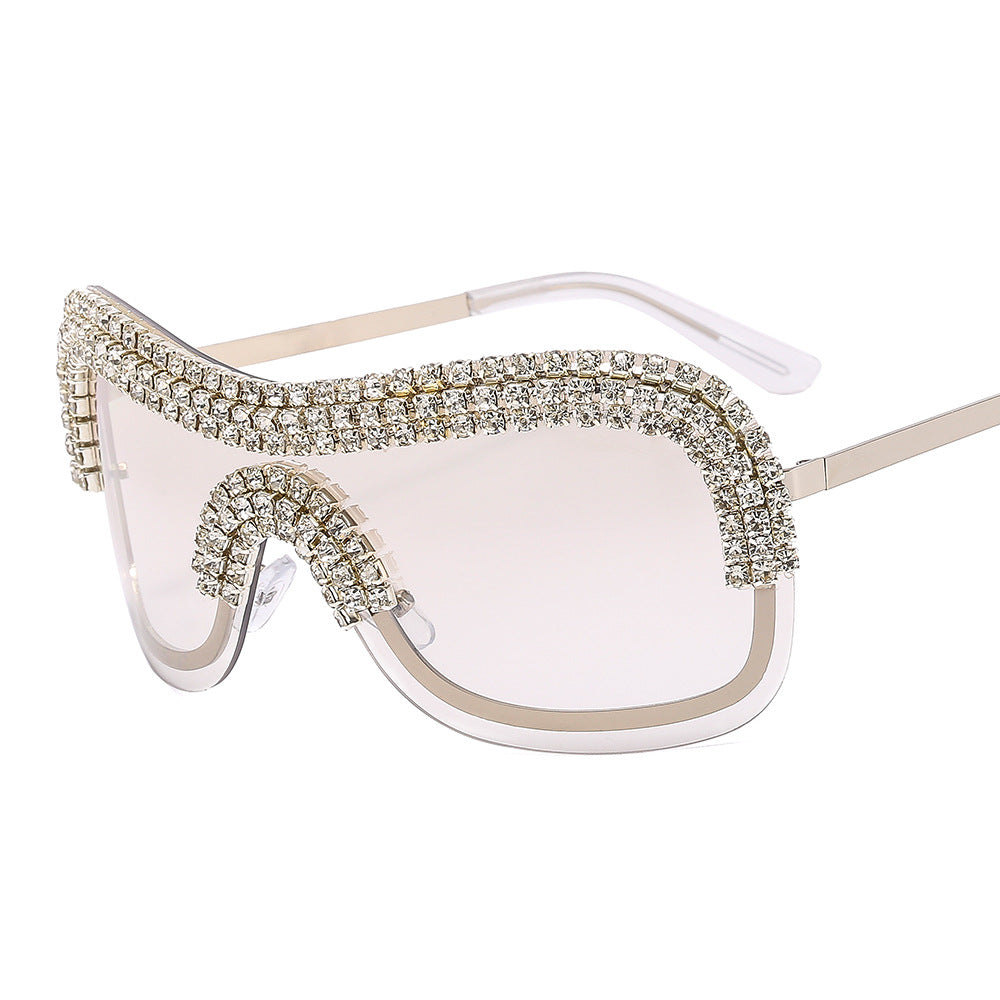 Ladies Glamorous Sunglasses with Sparkling Rhinestone Frame Kalsten