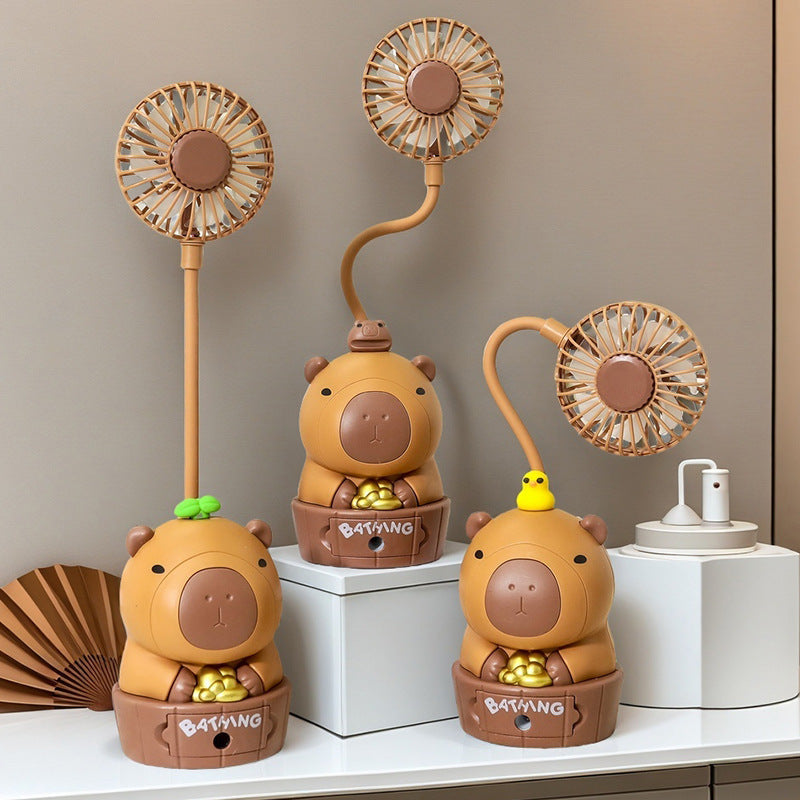 Women's Portable Toy Fan with Animal Design Kalsten