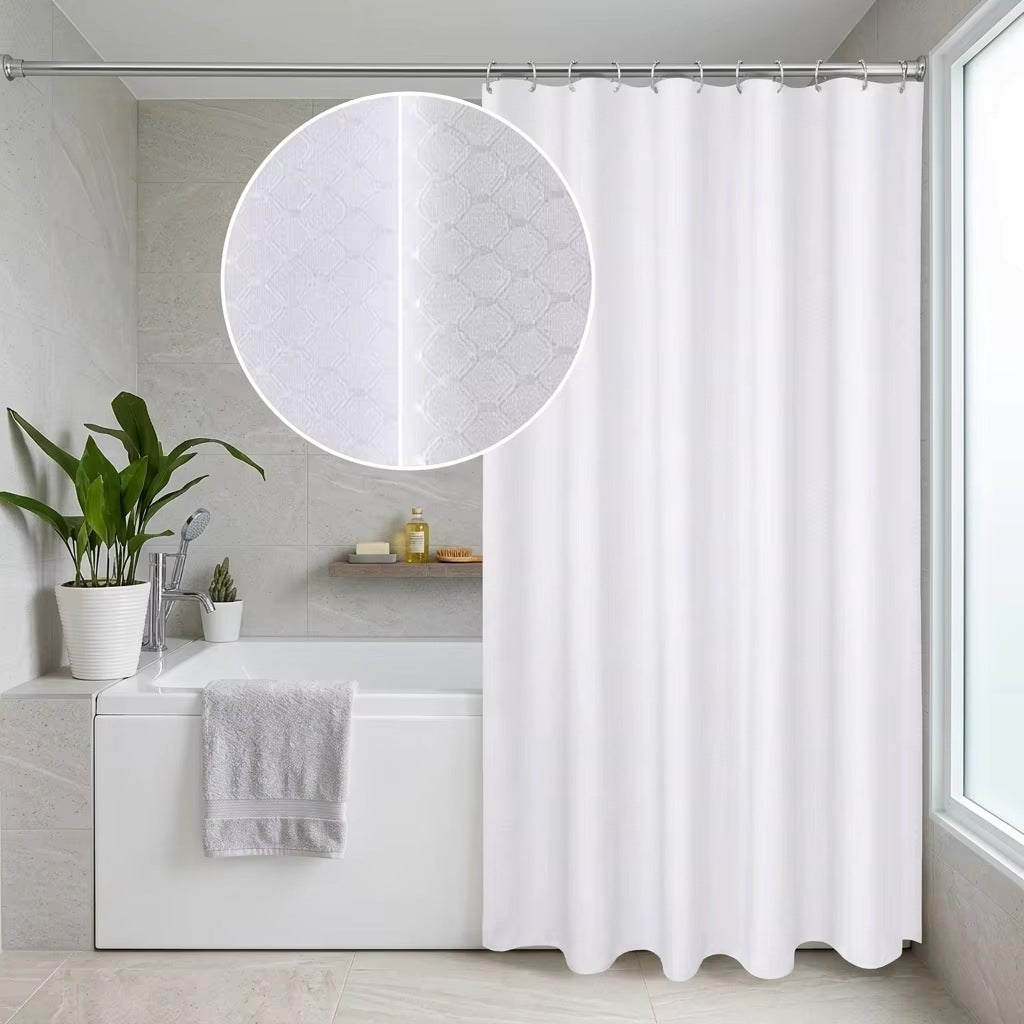 Textured Waterproof Shower Curtain Kalsten