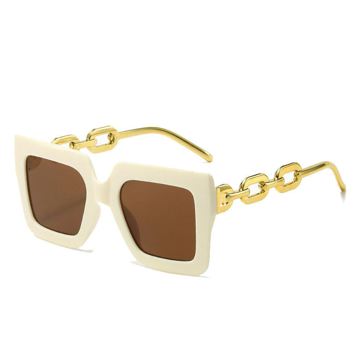 Women's sunglasses with eye-catching chain frame Kalsten
