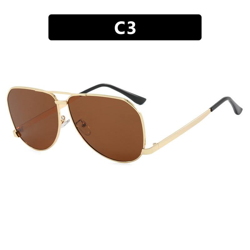 Women’s airplane sunglasses with modern metal frame and polarized lenses Kalsten