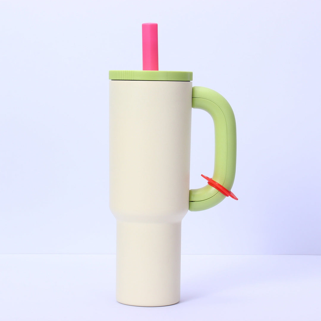 Women High-Quality Insulated Cup with Practical Straw Kalsten