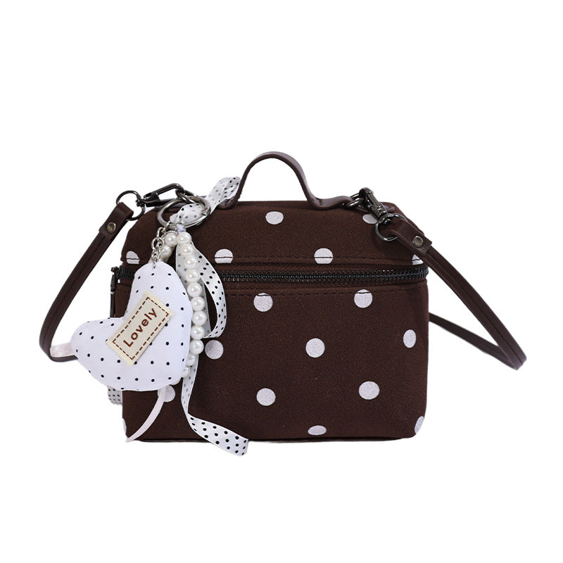 Chic Polka Dot Crossbody Bag Kalsten