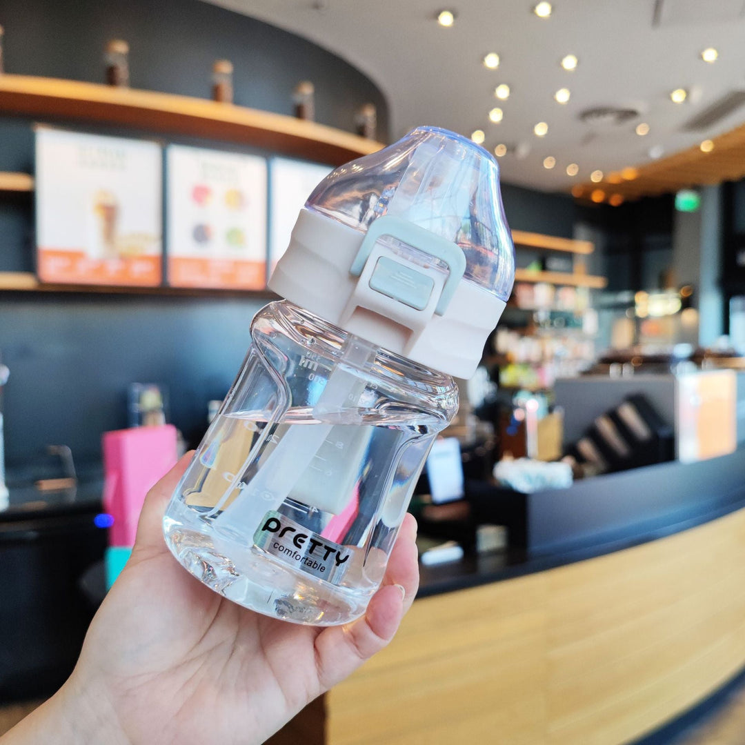 Women's ergonomic drinking bottle with secure screw cap Kalsten