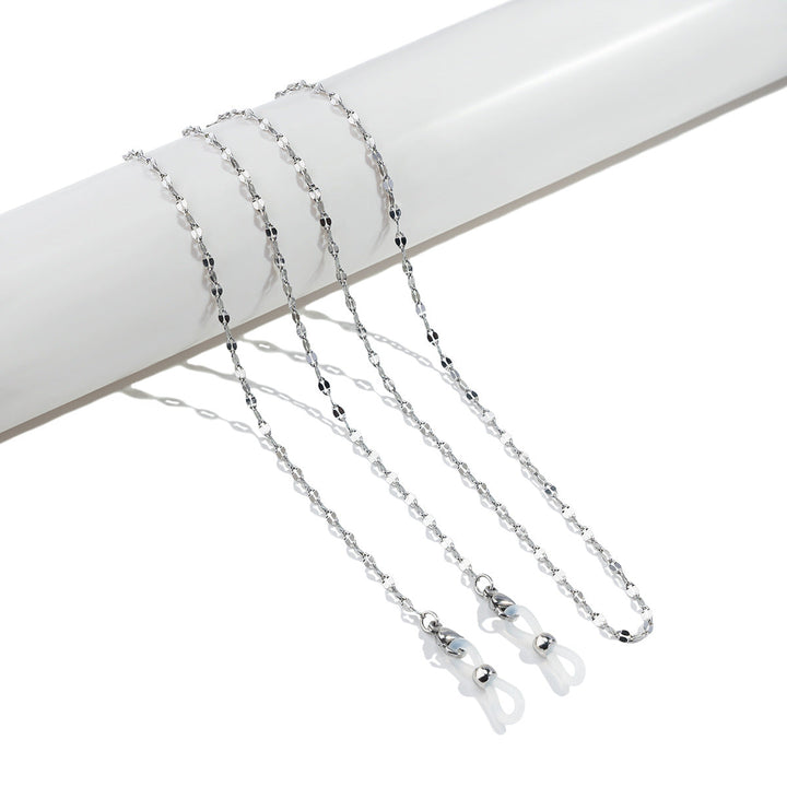 Chic Crystal-Linked Eyewear Chain Kalsten