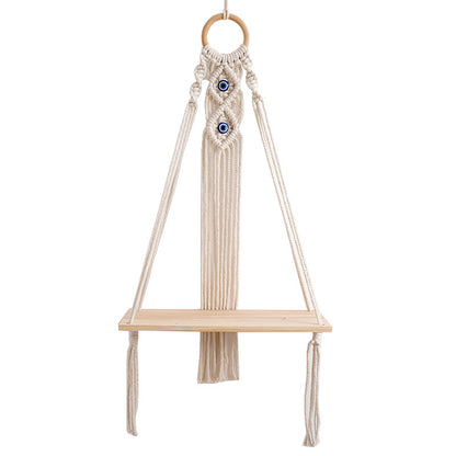 Hanging Macrame Shelf Organizer Acalora