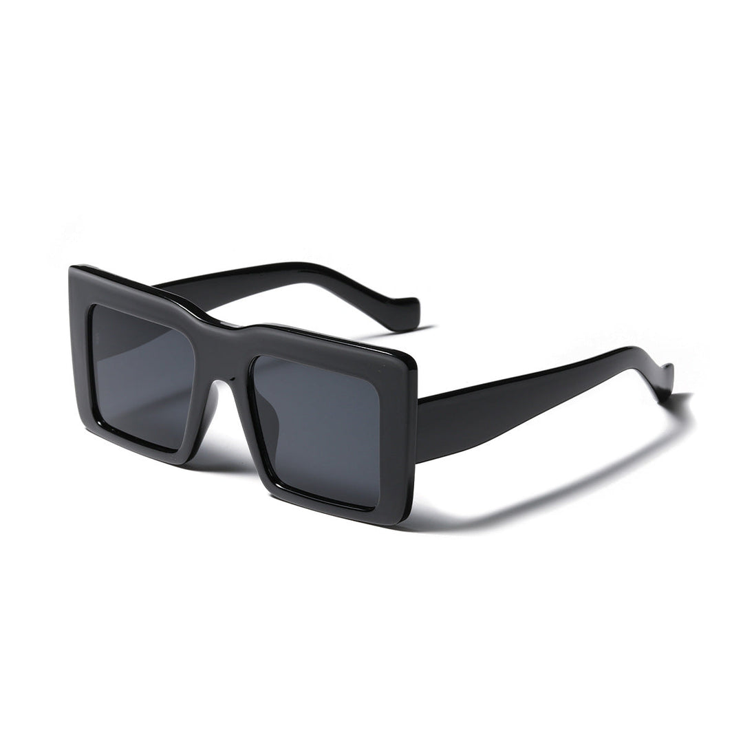 Women square sunglasses with transparent frame and UV protection Kalsten