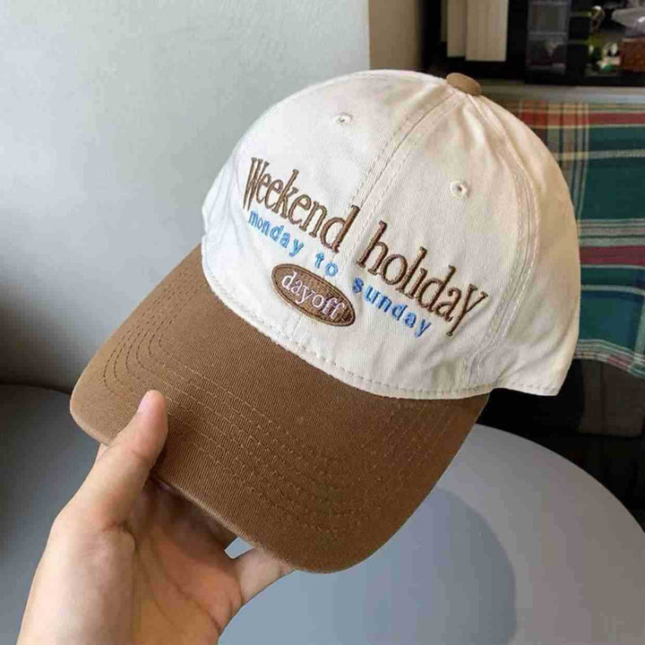 Women's Casual Embroidered Adjustable Cap Kalsten