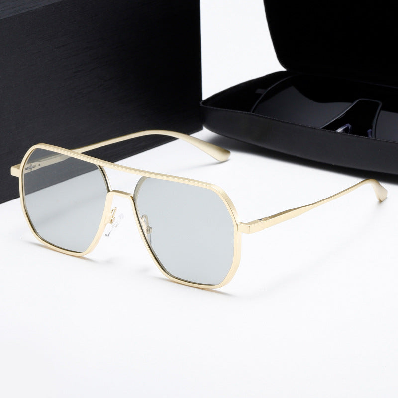 Women's innovative fashionable sunglasses with rectangular frame Kalsten