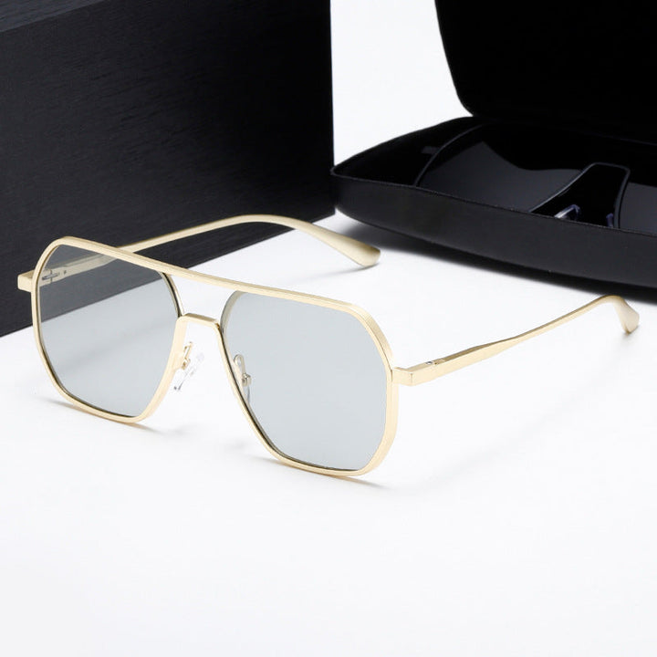 Women's innovative fashionable sunglasses with rectangular frame Kalsten