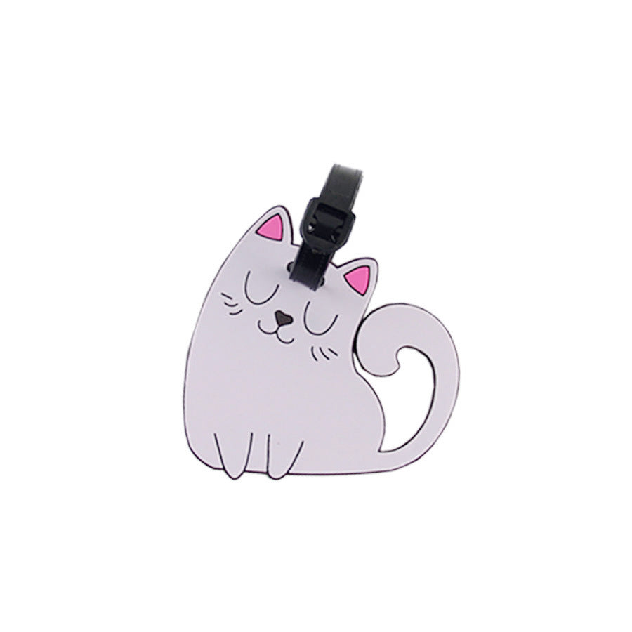 Cute Cat Luggage Tag Kalsten