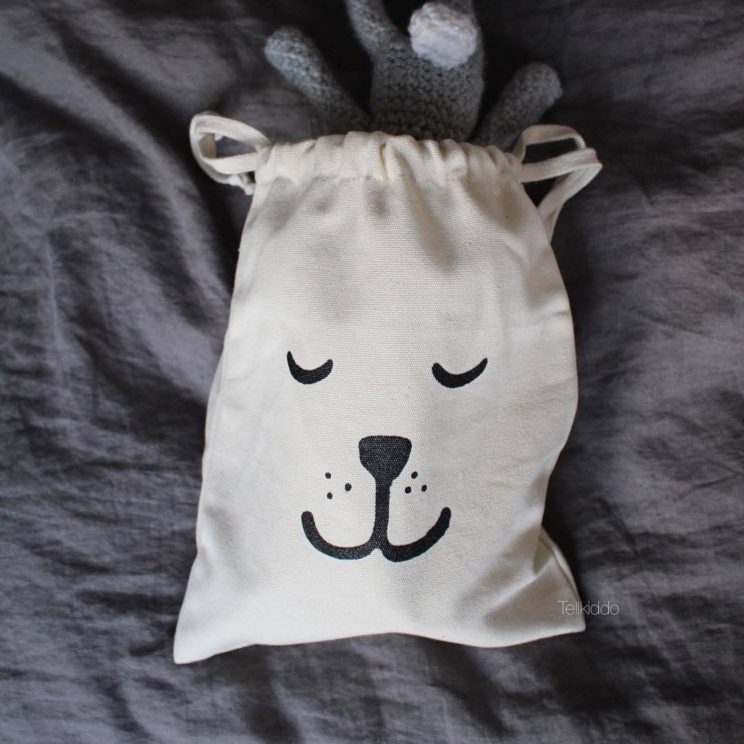 Quarter net bag with funny eye design Kalsten