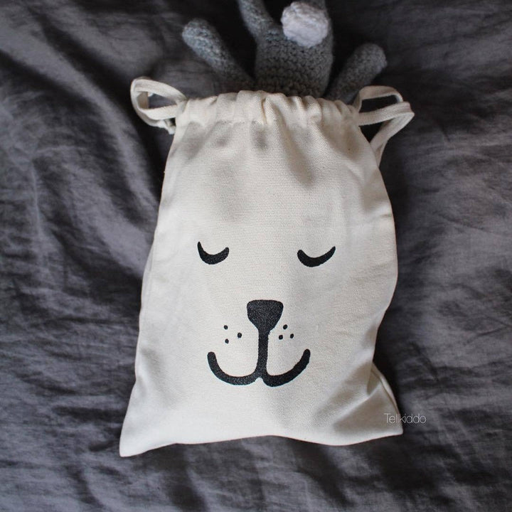 Quarter net bag with funny eye design Kalsten