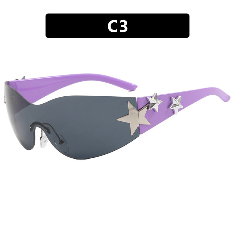 Women's trendy sunglasses with unique star design Kalsten