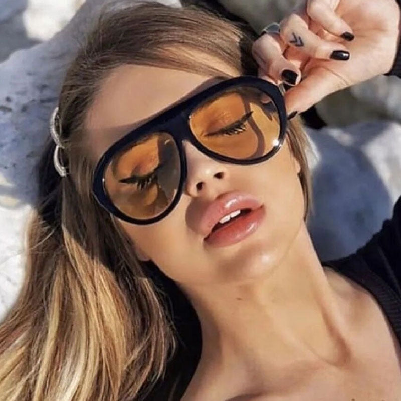 Women's oversized sunglasses with stylish design and protective UV filter Kalsten