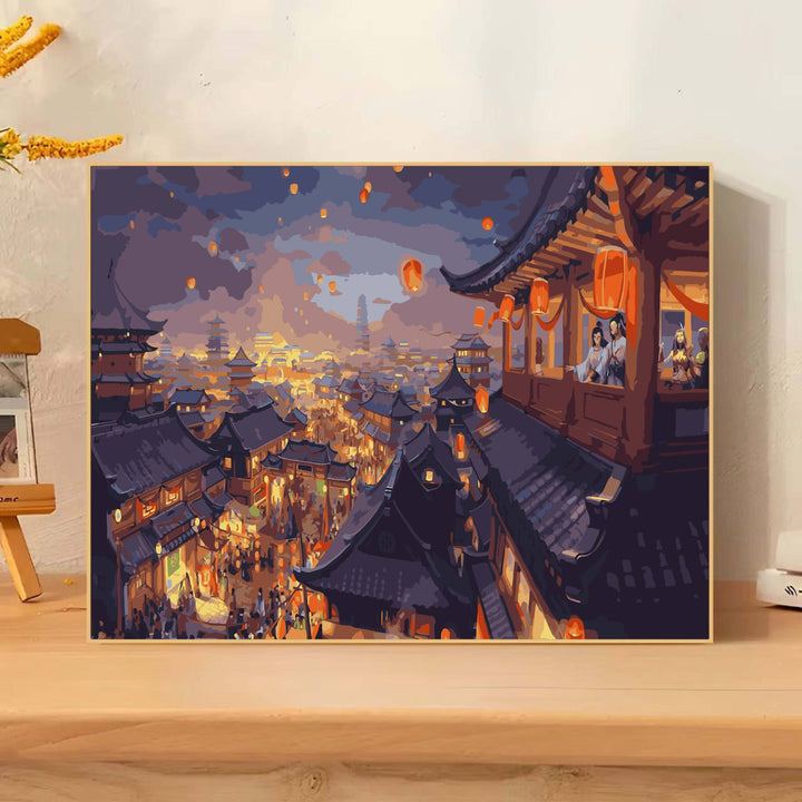 Scenic Landscape Art Canvas Print Kalsten