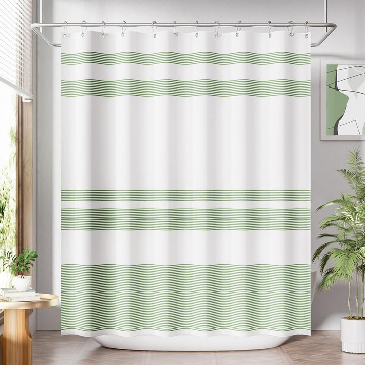 Modern Striped Shower Curtain Kalsten