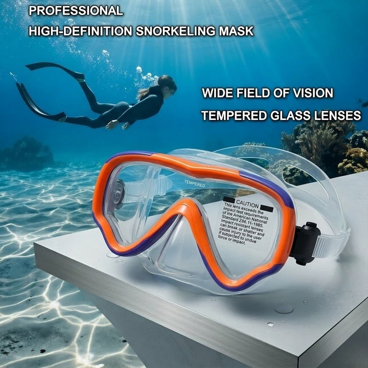 Diving mask with comfortable silicone cover Kalsten