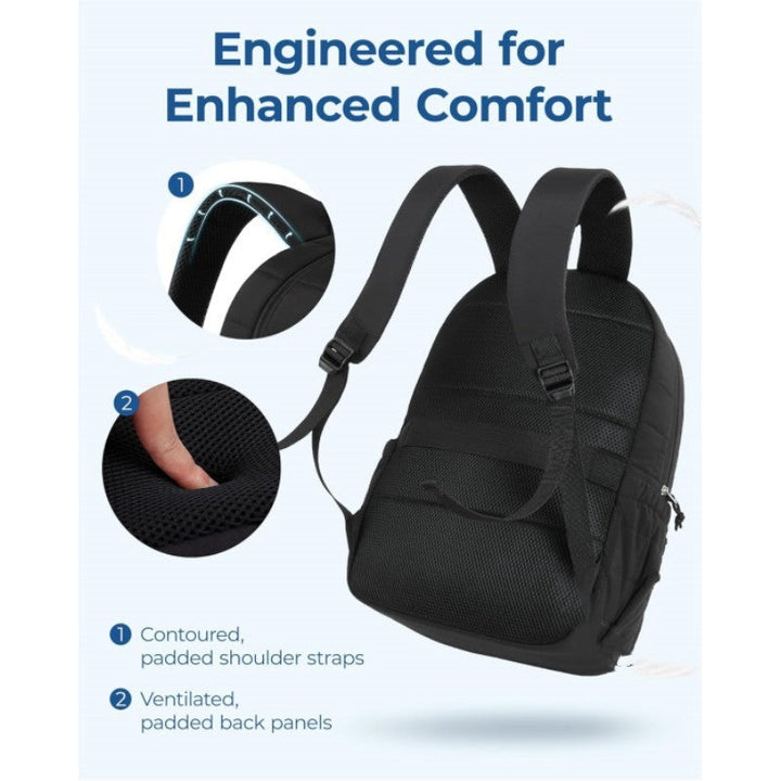 Fashionable backpack with structured compartments Kalsten