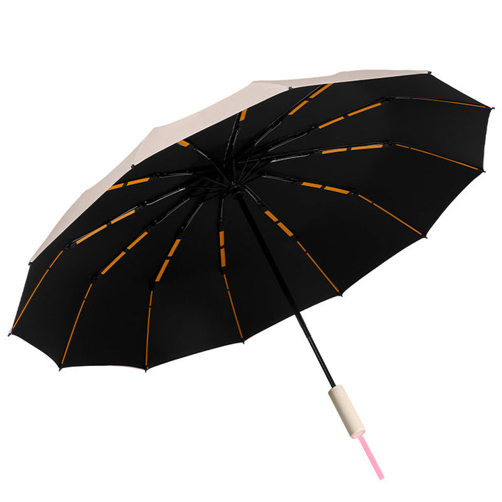 Ladies Folding 3-in-1 Combo Umbrella Kalsten
