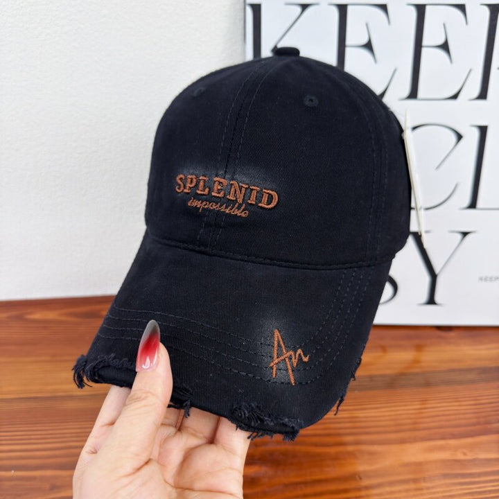 Women's Distressed Graphic Baseball Cap Kalsten