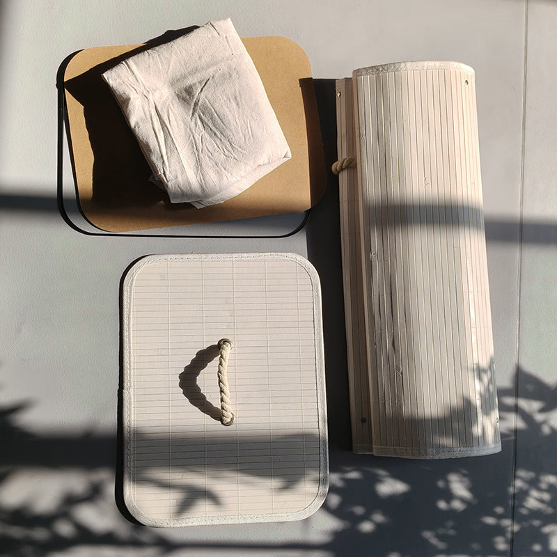 Laundry basket with lid and handle Acalora