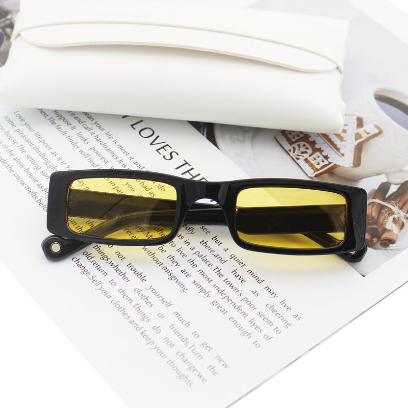 Women's fashion rectangular sunglasses with textured frame Kalsten