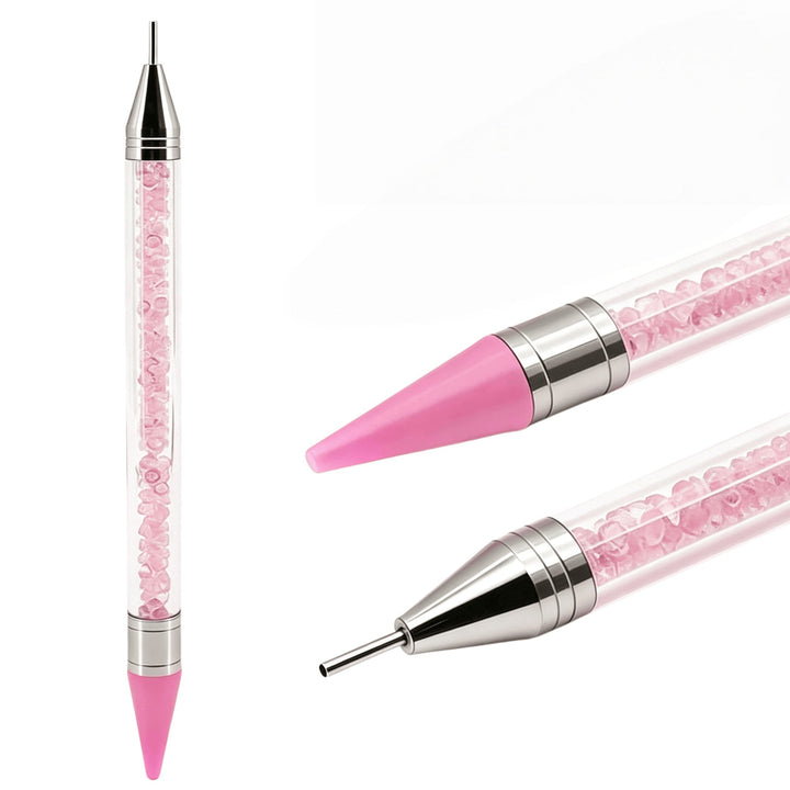 Professional Nail Art Detailing Brush with Crystal Handle Kalsten
