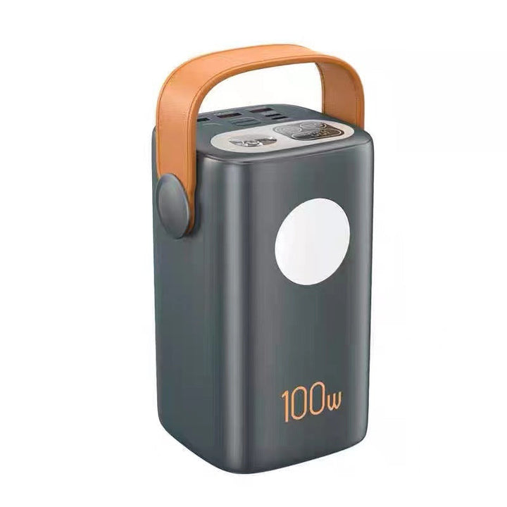 Portable power station with high power output and ergonomic carrying handle Kalsten