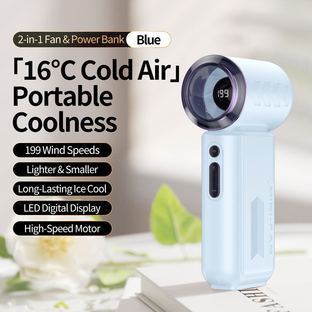 Portable Cooling Fan for Women with Power Bank Kalsten