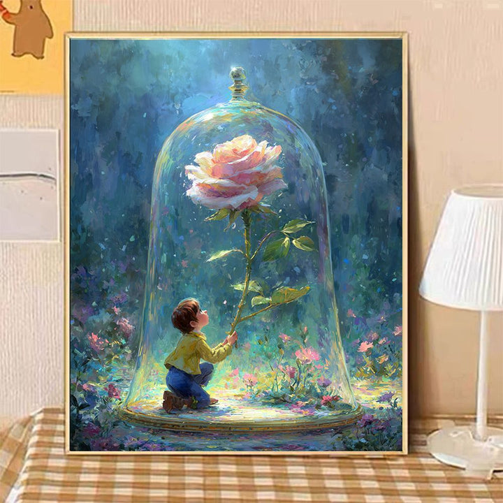 Enchanted Garden Fantasy Art Print Kalsten