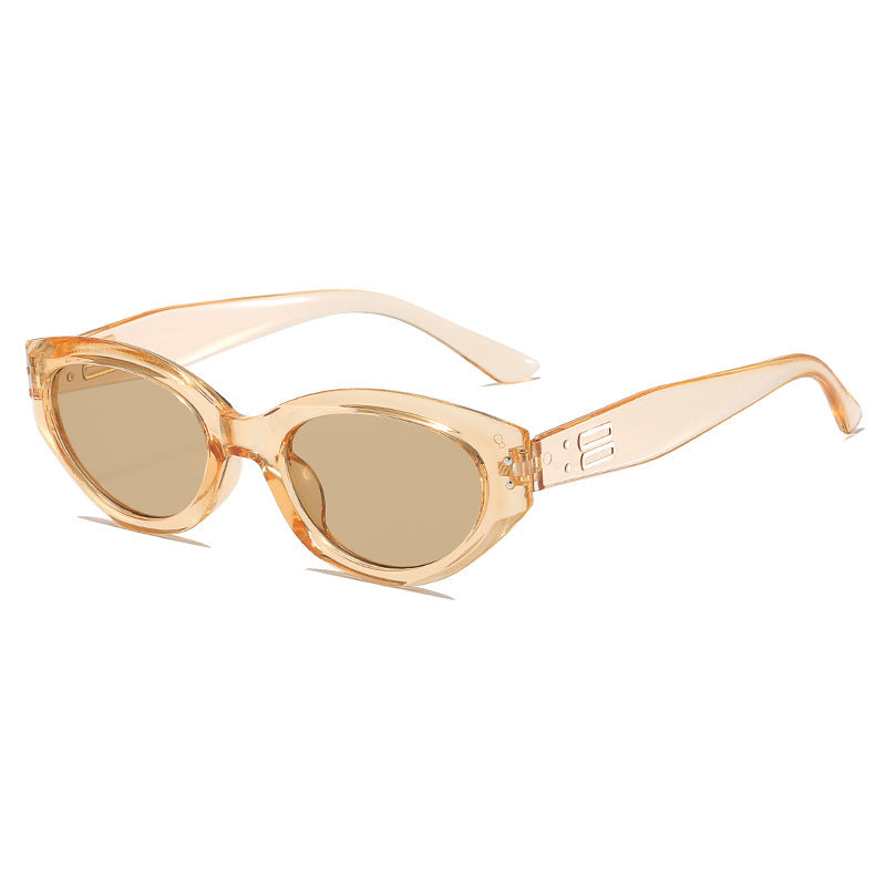 Women's stylish sunglasses in contemporary style with narrow frame Kalsten
