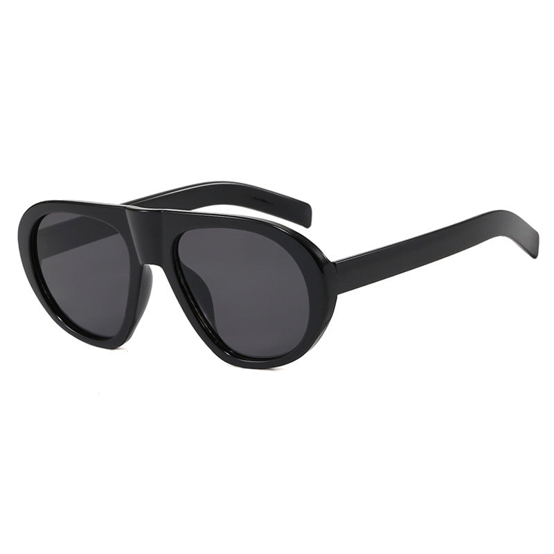 Women striking sunglasses with futuristic frame and sturdy design Kalsten