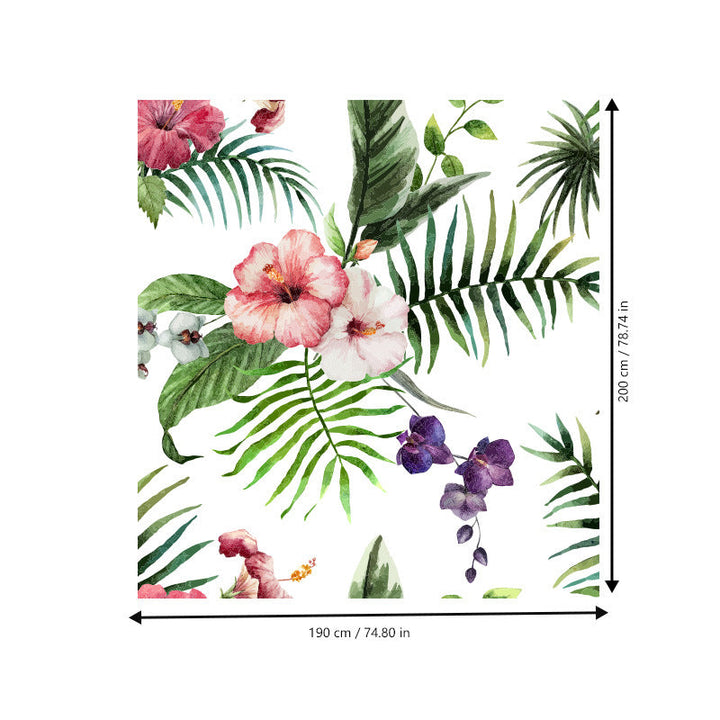 Beach blanket with vibrant floral pattern and innovative structure Kalsten
