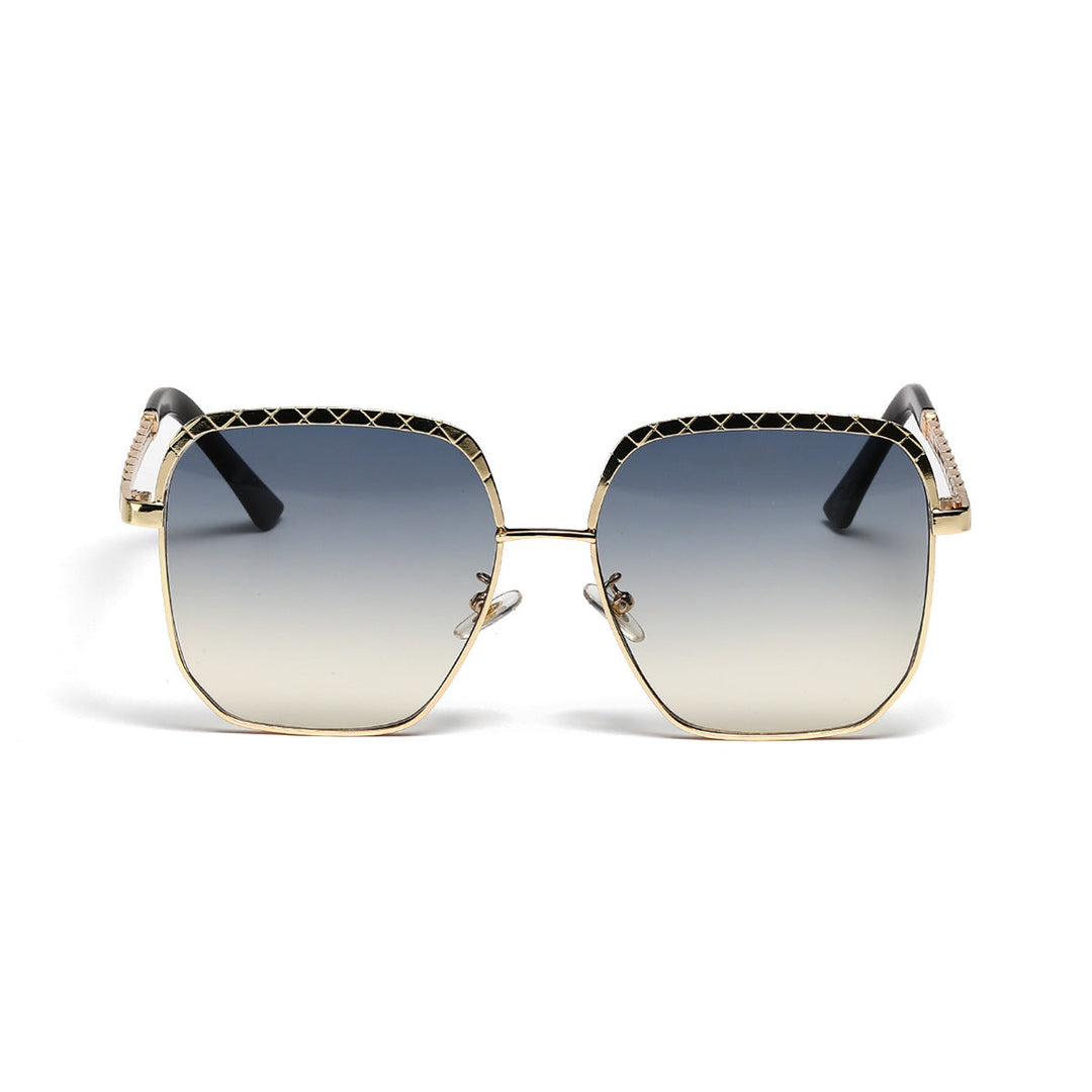Women's fashionable oversized sunglasses in geometric design Kalsten