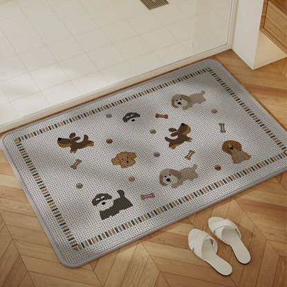 Funny Dog Indoor Mat Acalora