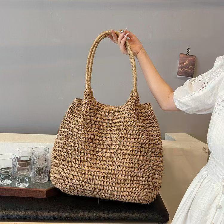 Handcrafted mesh tote Kalsten