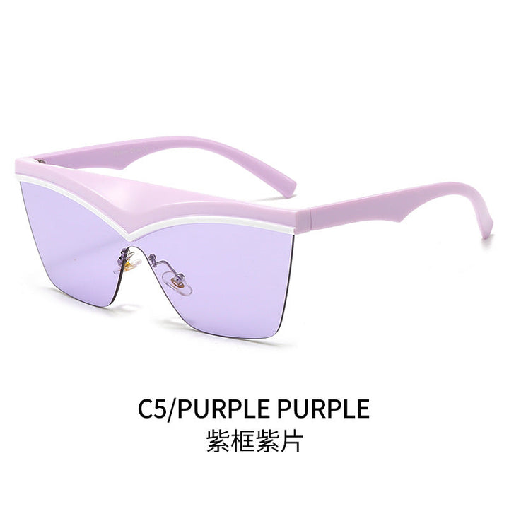 Ladies Designer Sunglasses with Asymmetrical Frame and High-Tech Lenses Kalsten