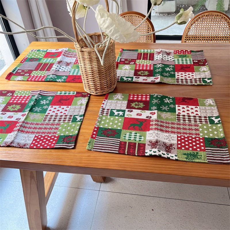 Artistic Holiday-Themed Table Runner