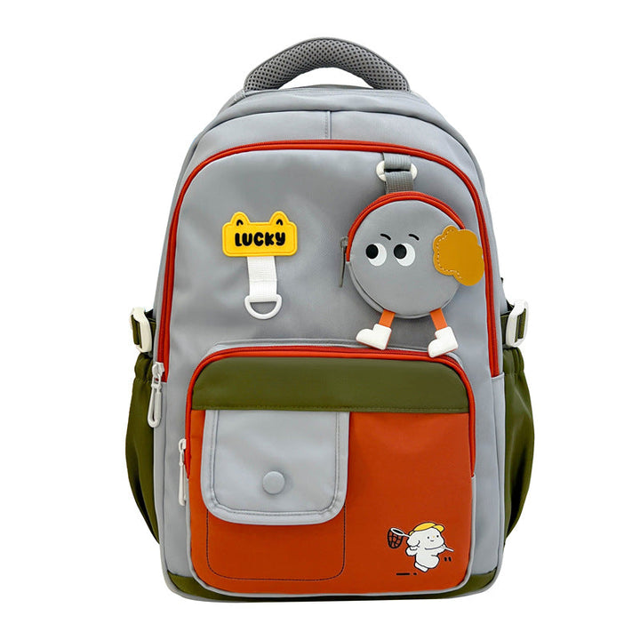 Playful Character Design School Backpack kalsten