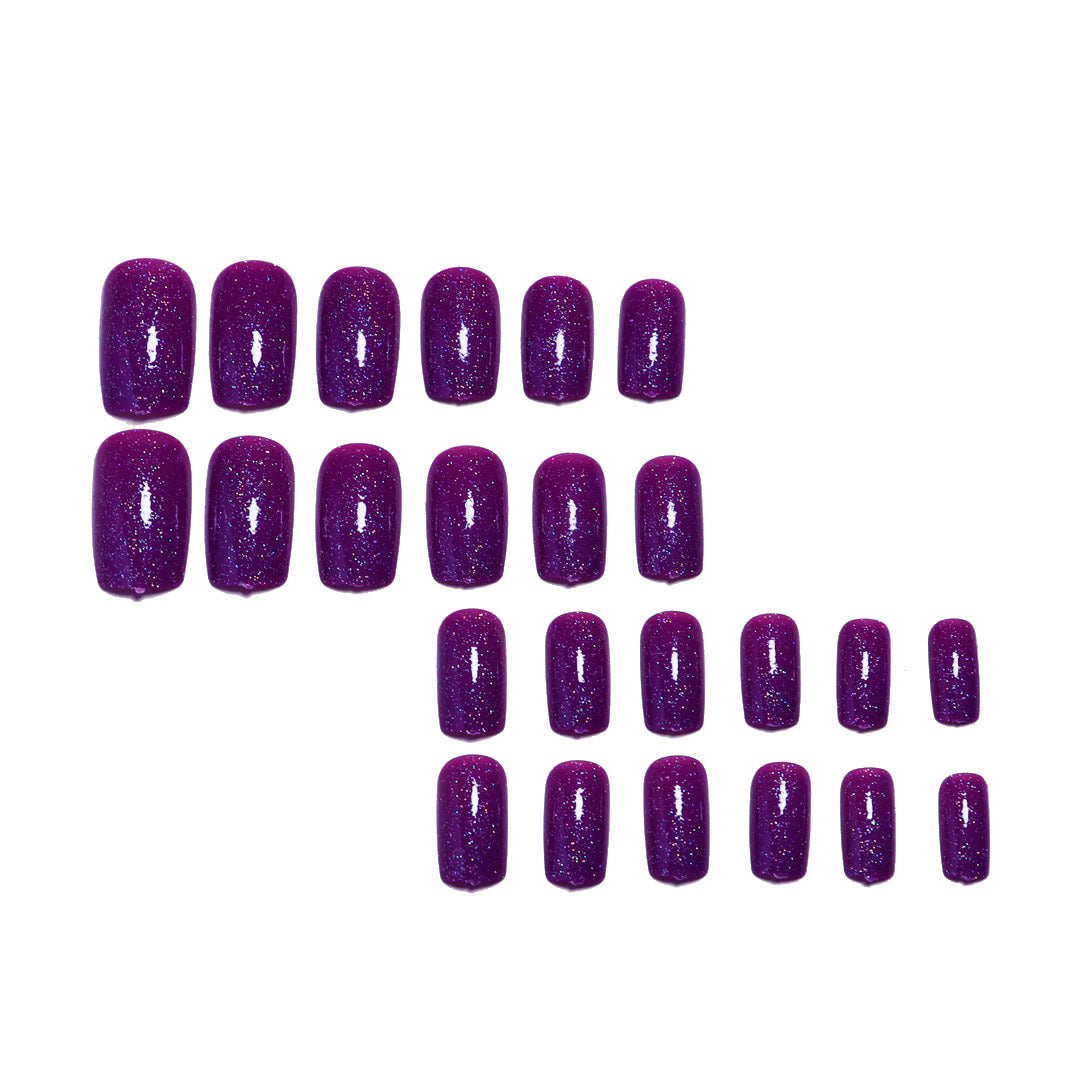 Glittering Gel Nail Tips Kalsten