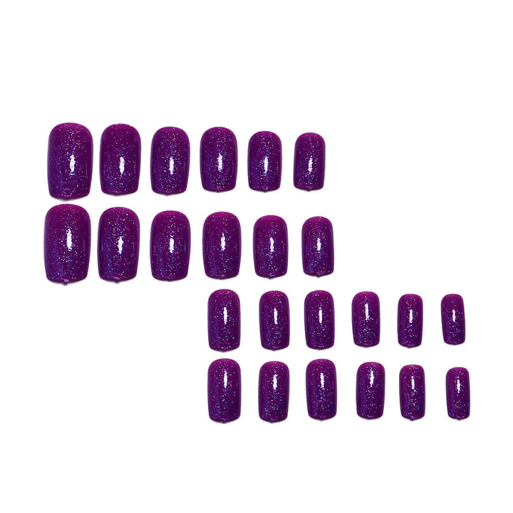 Glittering Gel Nail Tips Kalsten