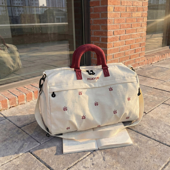 Sporty Multifunctional Duffel Bag With Adjustable Shoulder Strap And Sturdy Handles Kalsten