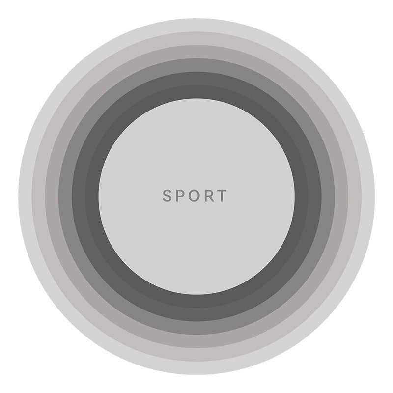 Abstract Sports-Themed Area Mat Kalsten
