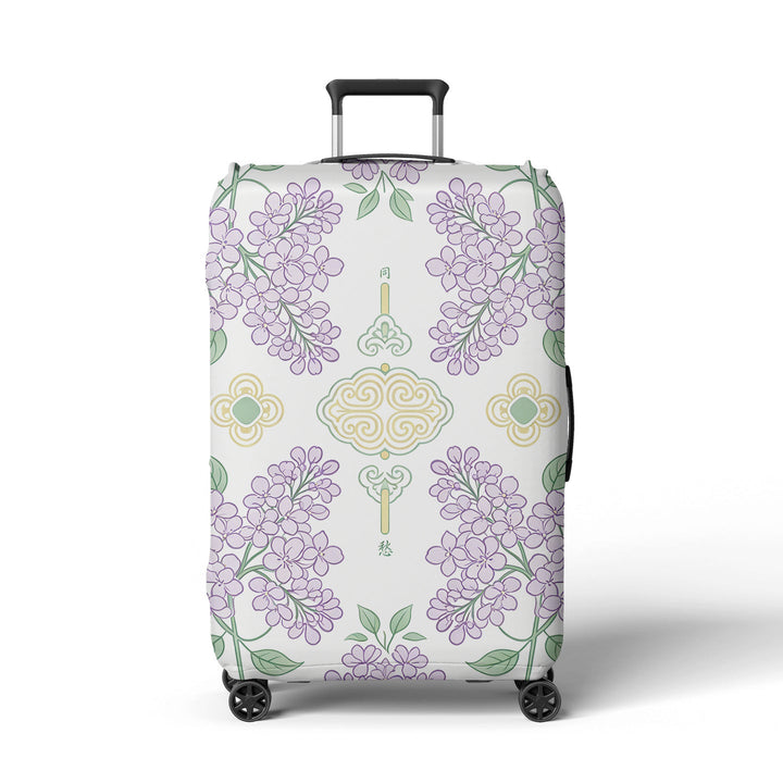 Women Hard Shell Suitcase in Elegant Bamboo Design Kalsten