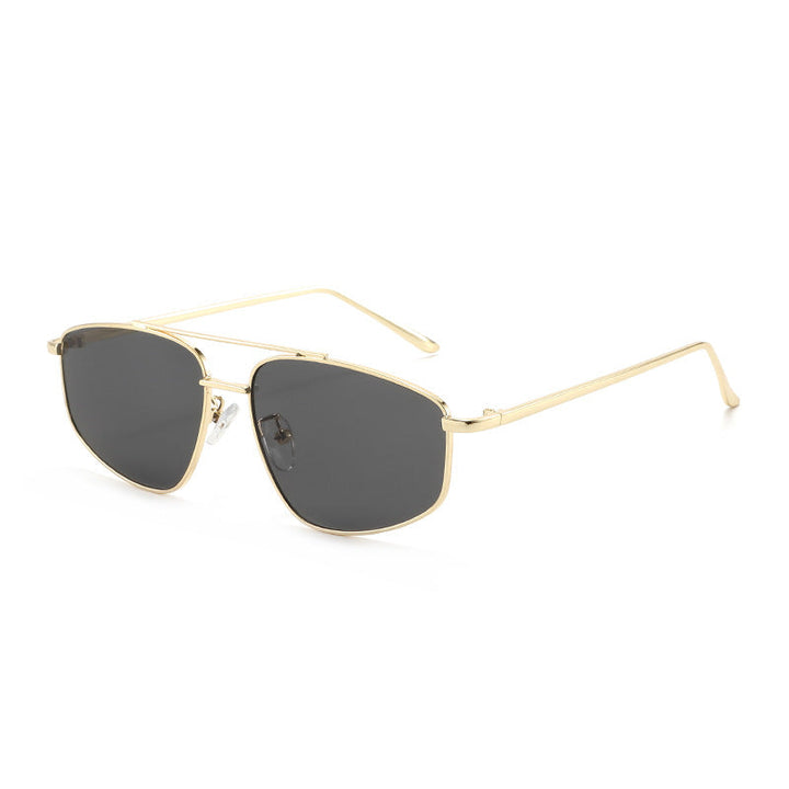 Women's geometric sunglasses with high-quality metal frame and polarized lenses Kalsten