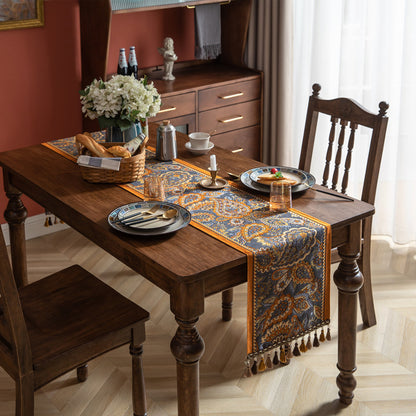 Ornate Paisley Table Runner